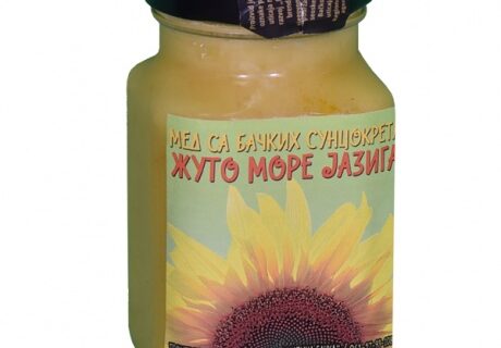 МЕД СА БАЧКИХ СУНЦОКРЕТА „ЖУТО МОРЕ ЈАЗИГА“